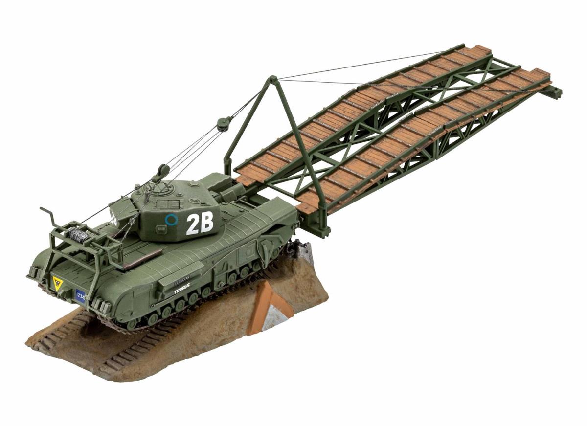 Revell British Churchill AVRE (1:76 Scale) RL03297