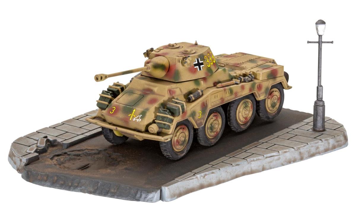 Revell German Sd.Kfz.234/2 Puma Diorama Gift Set (1:76 Scale) RL03298