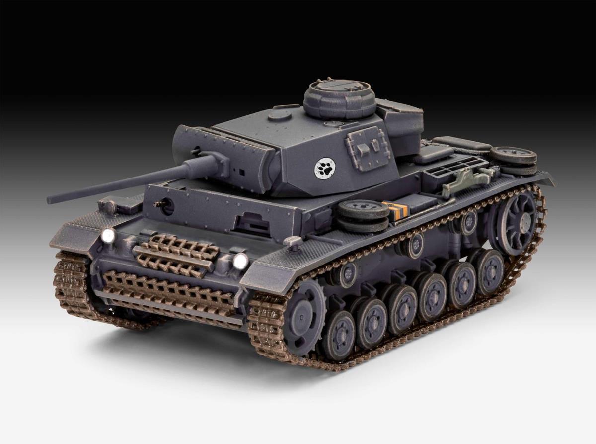 Revell World of Tanks Pz.Kpfw.III (1:72 Scale) RL03501