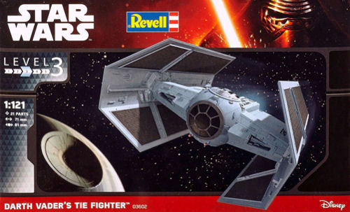 Revell Star Wars Darth Vader&#39;s TIE Fighter (1:121 Scale) RL03602