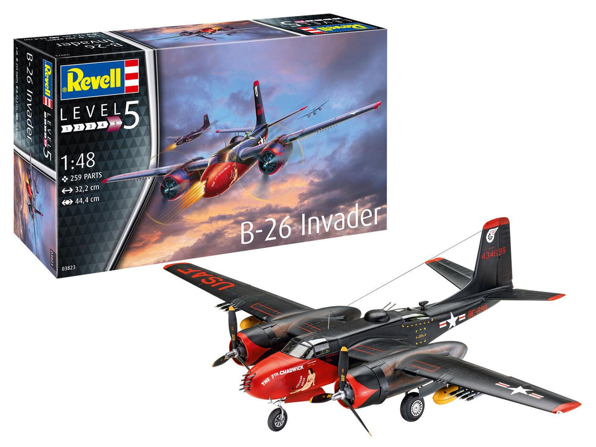 Revell US Douglas B-26C Invader (1:48 Scale) RL03823