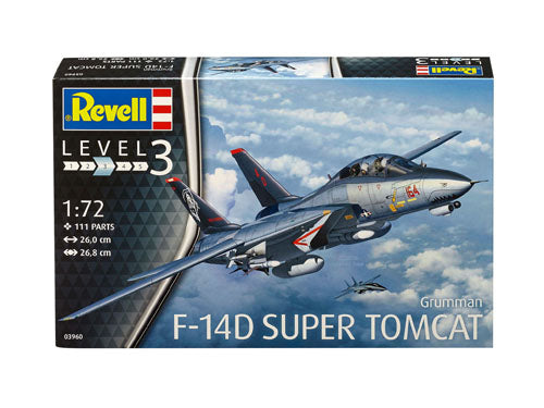 Revell US F-14D Super Tomcat (1:72 Scale) RL03960