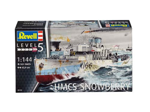 Revell British Flower Class Corvette HMCS Snowberry (1:144 Scale) RL05132