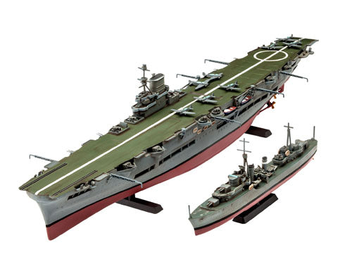 Revell British HMS Ark Royal &amp; Tribal Class Destroyer (1:720) RL05149