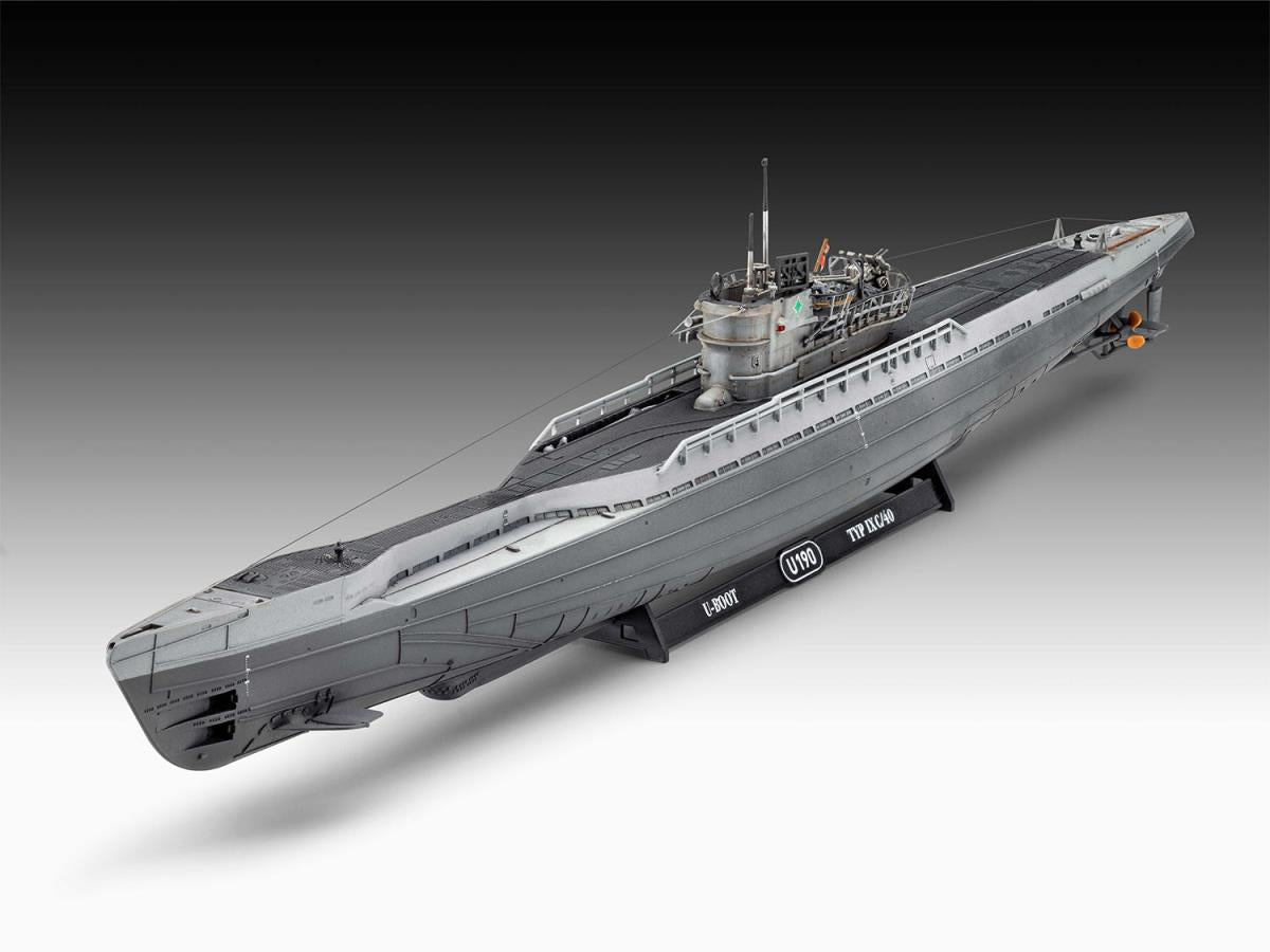 Revell German Submarine Type IX C/40 U190 (1:144 Scale) RL05167