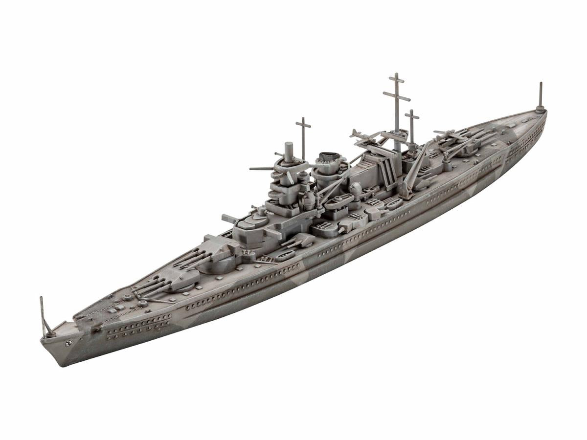 Revell German Gneisnau WWII Battleship (1:1200 Scale) RL05181