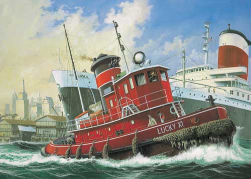 Revell Harbour Tug Boat (1:108 Scale) RL05207