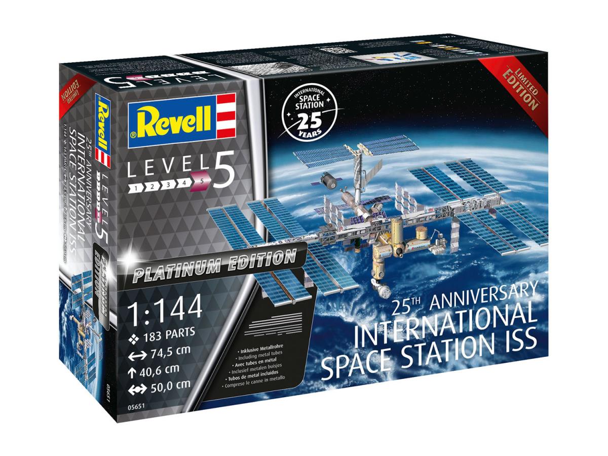 Revell ISS 25th Anniversary Platinum Edition Kit (1:144 Scale) RL05651