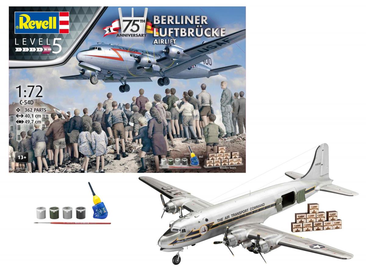 Revell Berlin Airlift 75th Anniversary Gift Set (1:72 Scale) RL05652