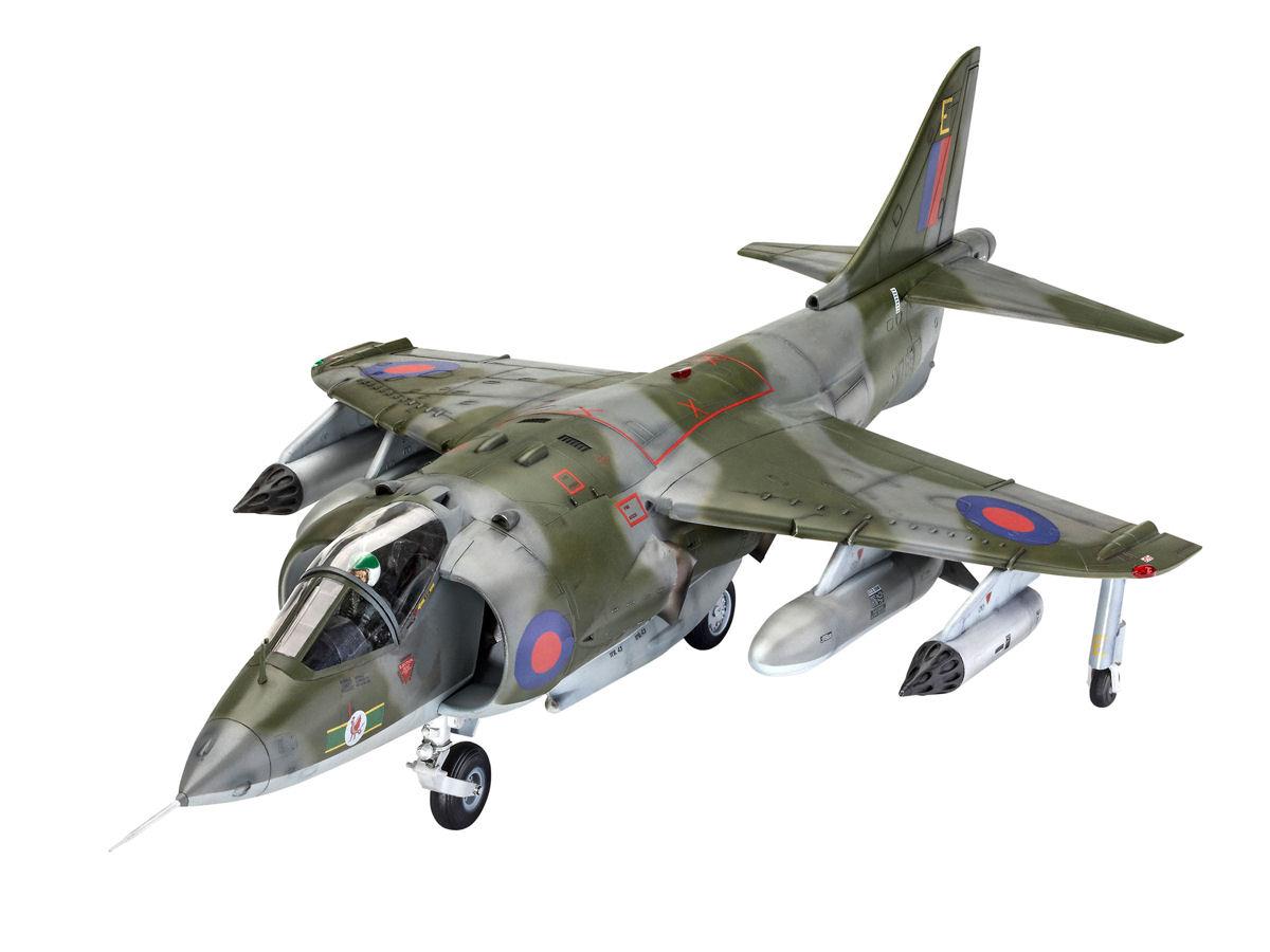 Revell British Hawker Harrier GR.1 Gift Set (1:32 Scale) RL05690