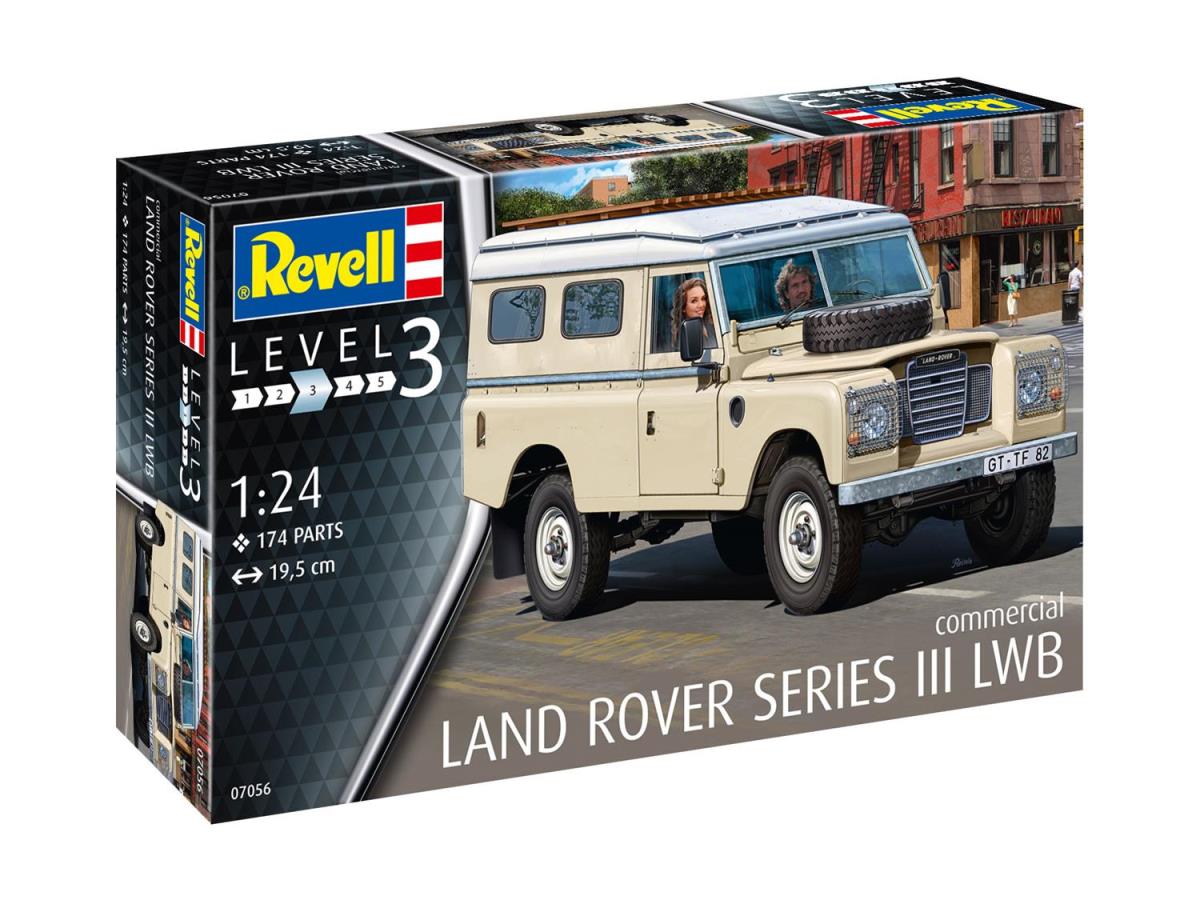 Revell Land Rover Series III LWB Commercial Kit (1:24 Scale) RL07056