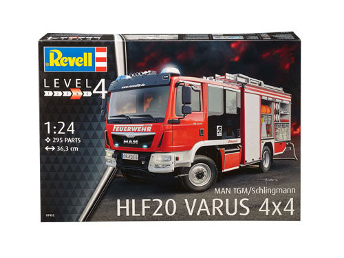 Revell MAN TGM Schlingmann HLF 20 Varus 4x4 Fire Engine (1:24) RL07452