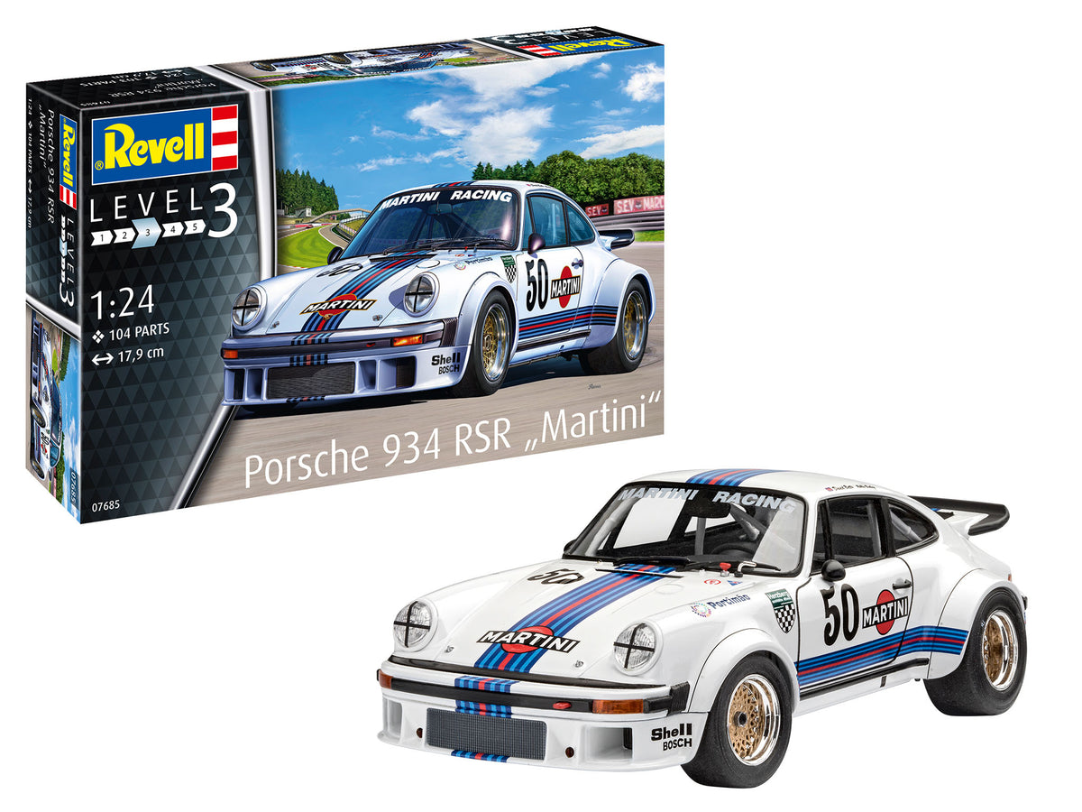 Revell Porsche 934 RSR Martini (1:24 Scale) RL07685