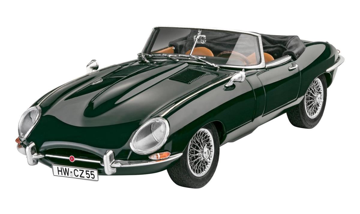 Revell Jaguar E-Type Roadster (1:24 Scale) RL07687