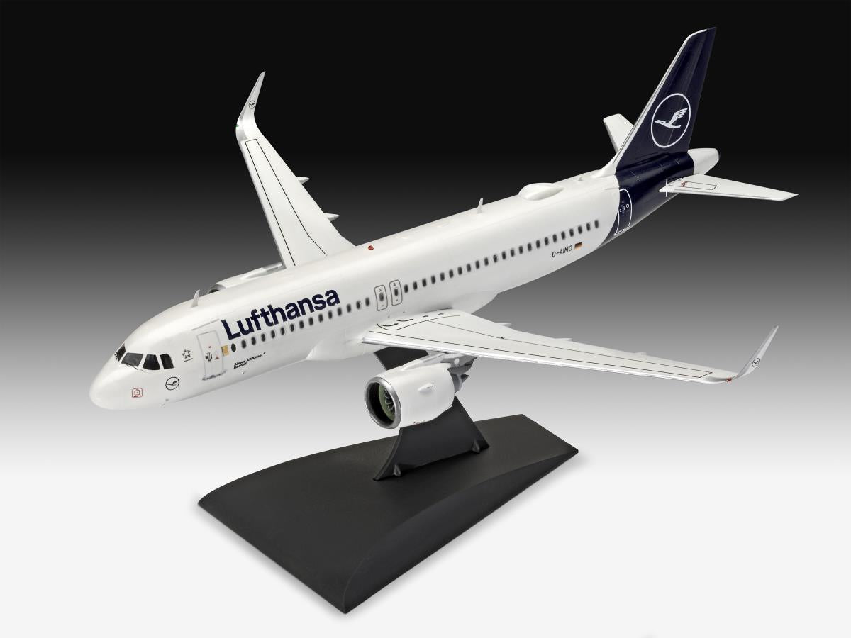 Revell Airbus A320neo Lufthansa New Livery Model Set (1:144 Scale) RL63942