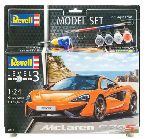 Revell McLaren 570S Model Set (1:24 Scale) RL67051