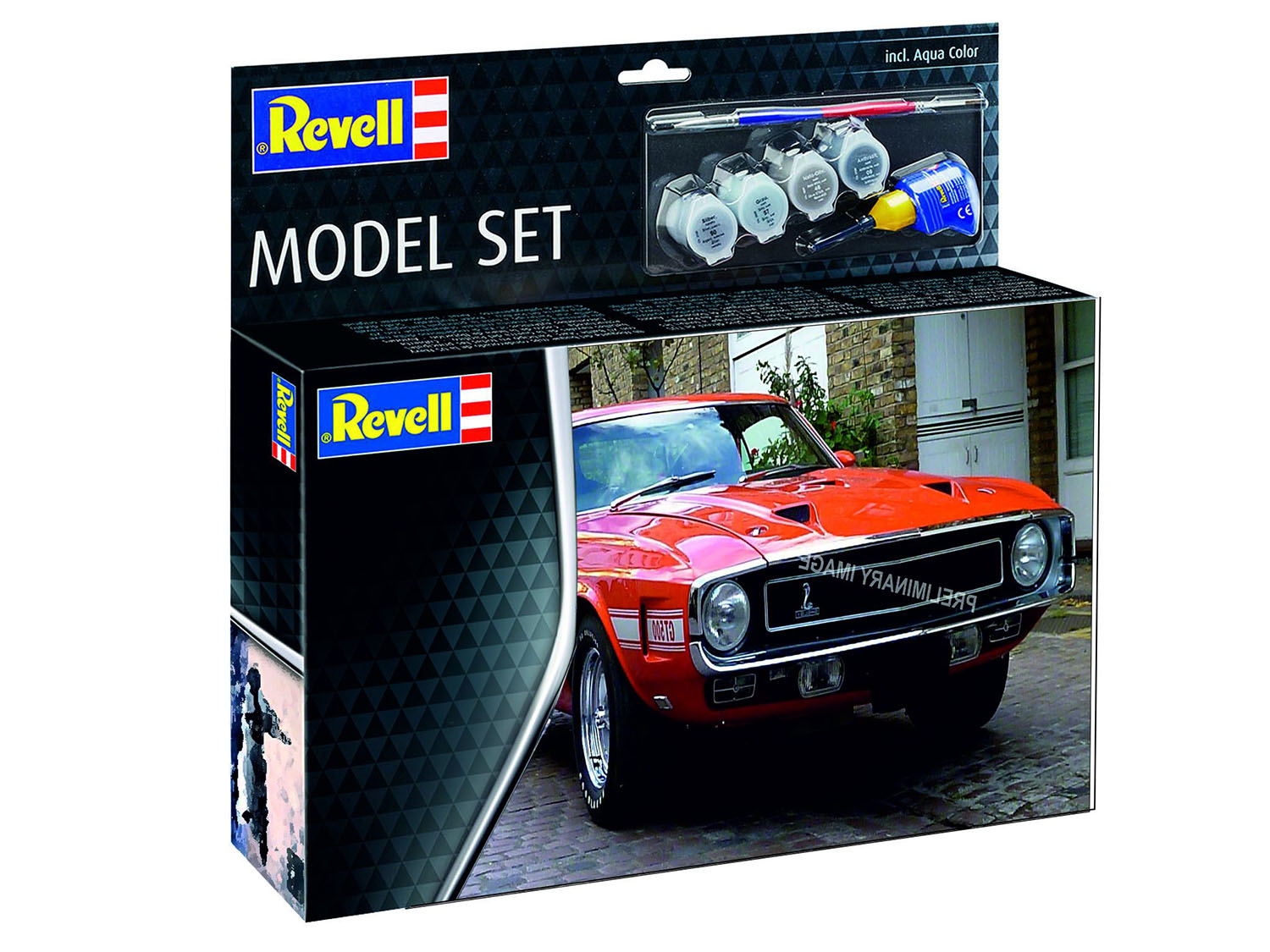 Revell 1970 Shelby Mustang GT500 Model Set (1:25 Scale) RL67729