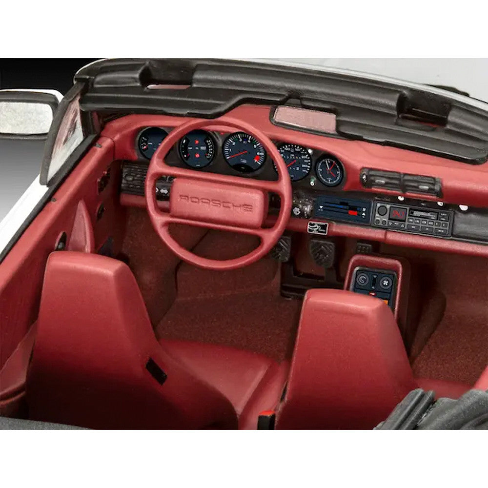 Revell Porsche 911 G-Model Cabrio 50th Anniversary Gift Set(1:24) RL05646