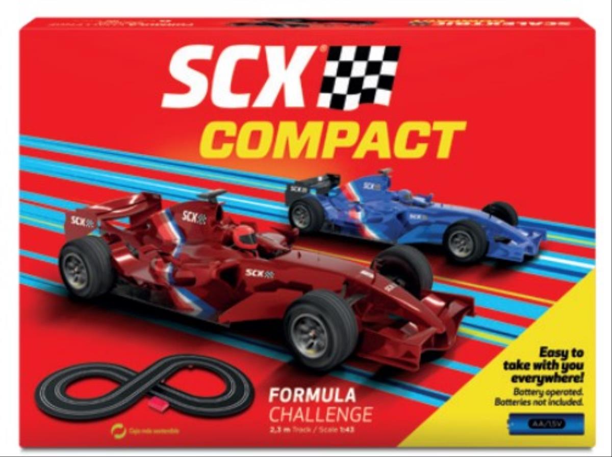 SCX Compact 1:43 Formula Challenge Starter Set SCXC10368