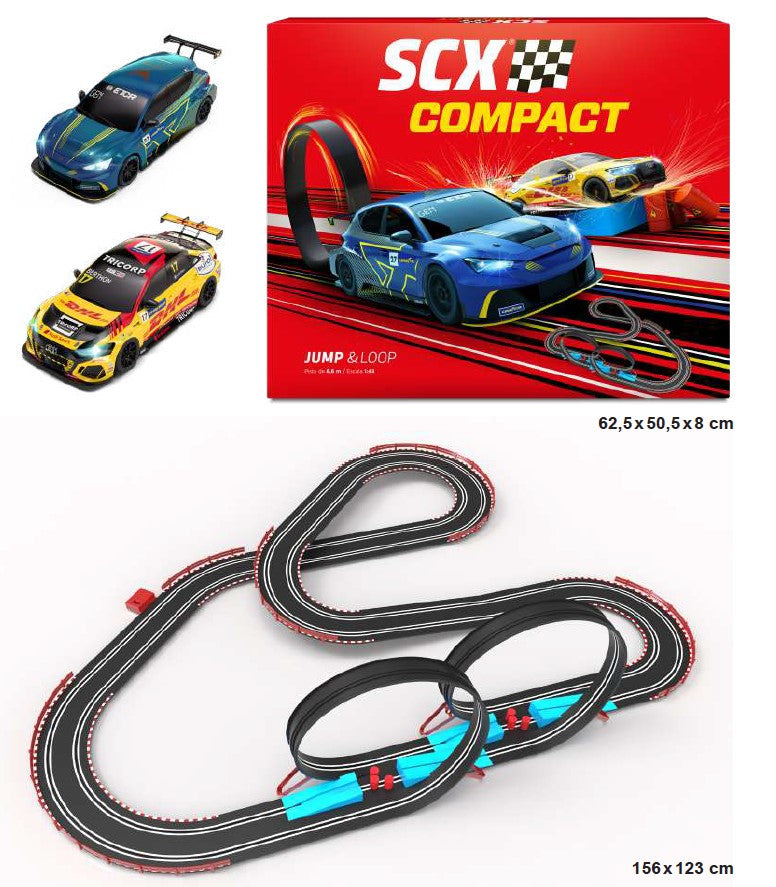 SCX Compact 1:43 Jump & Loop Starter Set SCXC10468