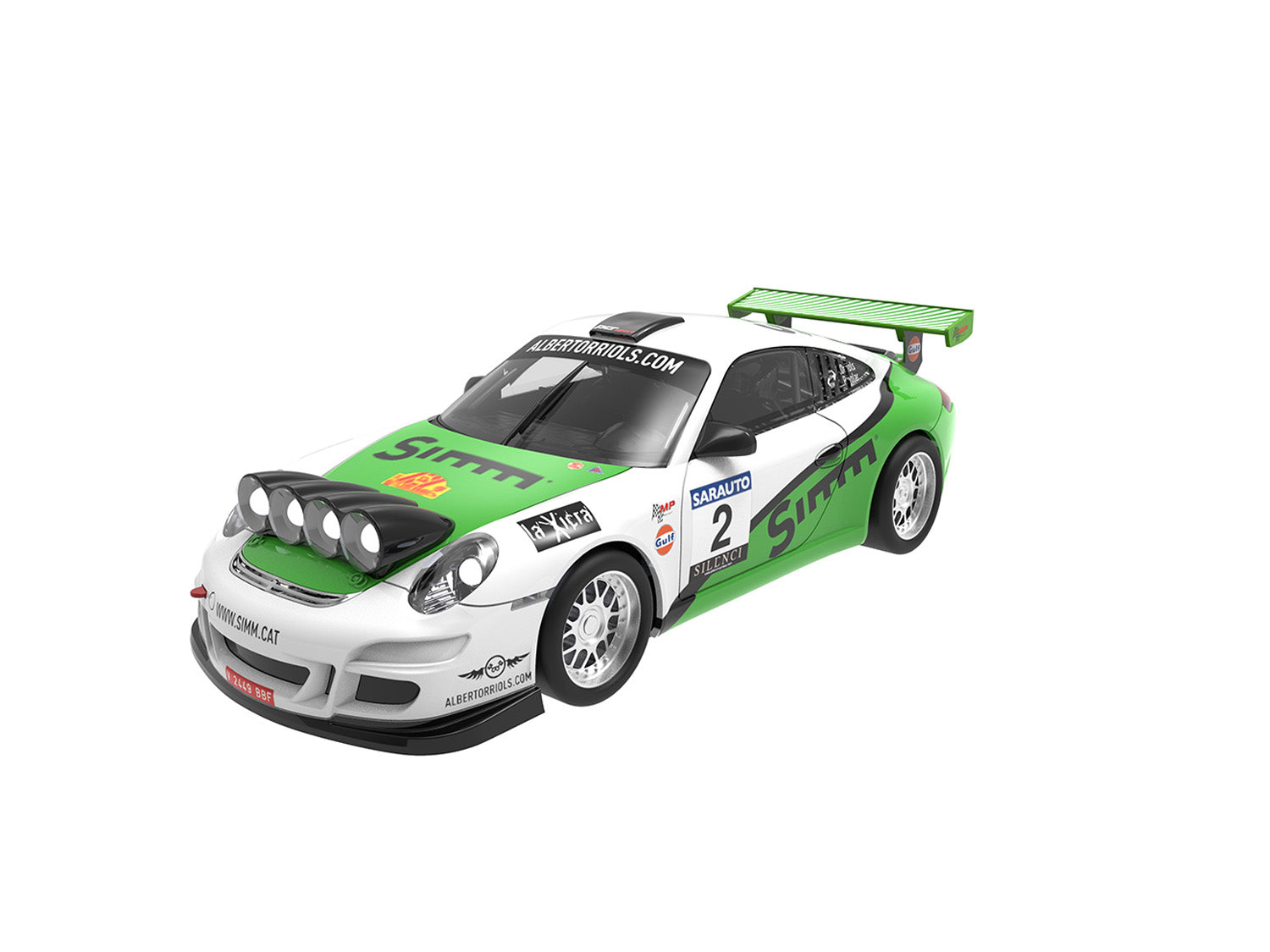 SCX Compact 1:43 Porsche 911 GT3 Simm SCXC10511