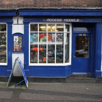 Access Models Shop front