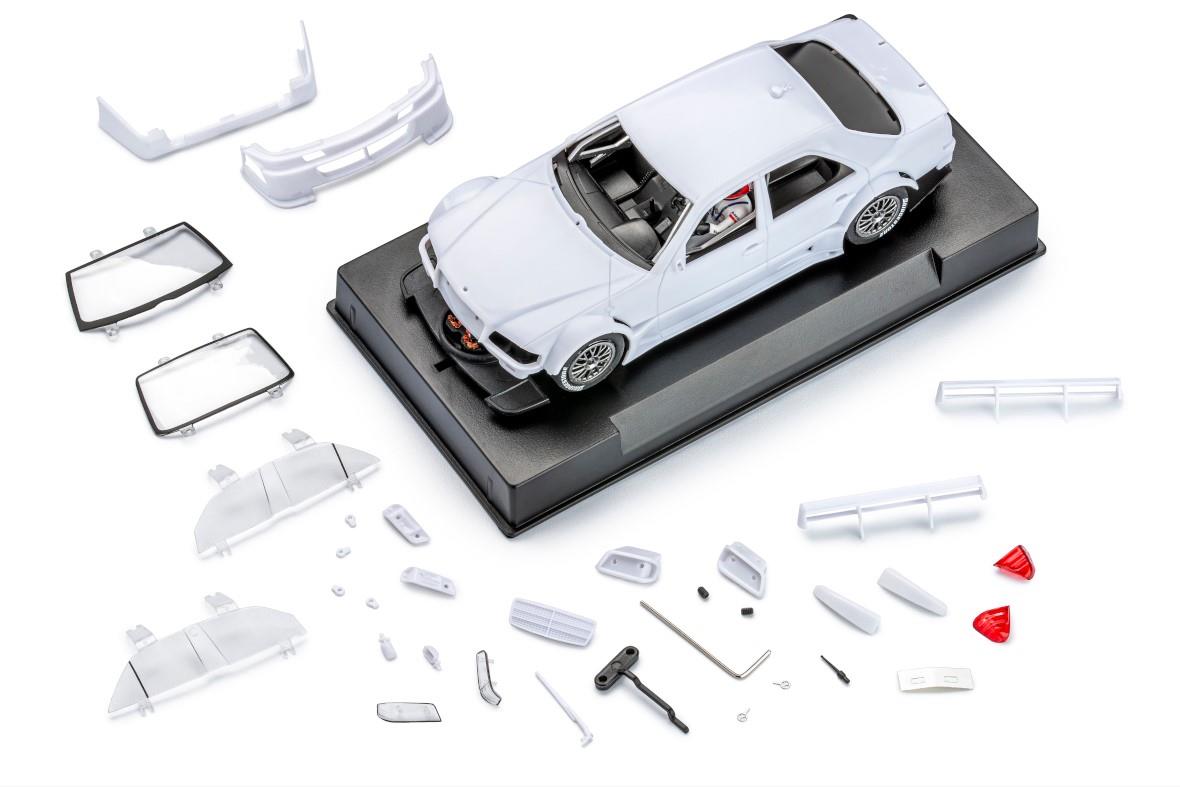 Slot It Mercedes C 95-96 White Kit w/Pre-Assembled Painted Parts SICA54Z
