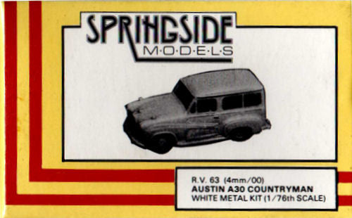 Springside Austin A30 Estate Whitemetal Kit SPRV63