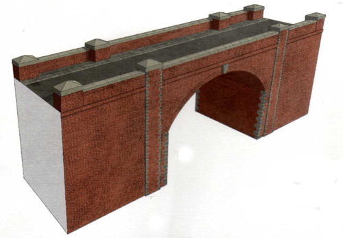 Superquick Red Brick Bridge/Tunnel Entrance Card Kit SQA14