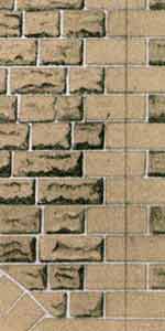 Superquick Grey Sandstone Walling (Ashlar Style) Building Papers SQD8