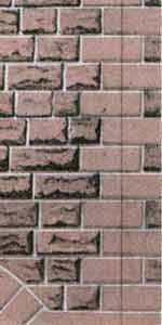 Superquick Red Sandstone Walling (Ashlar Style) Building Papers SQD9