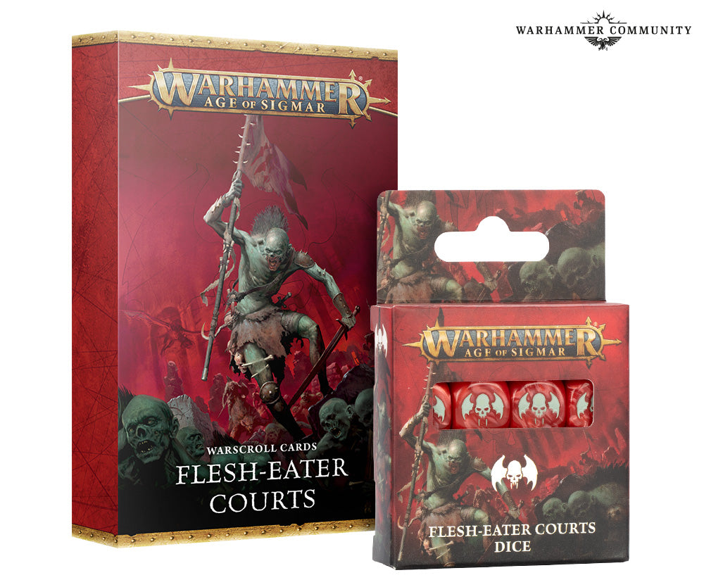 Age Of Sigmar: Flesh-Eater Courts Dice- Warhammer Age of Sigmar