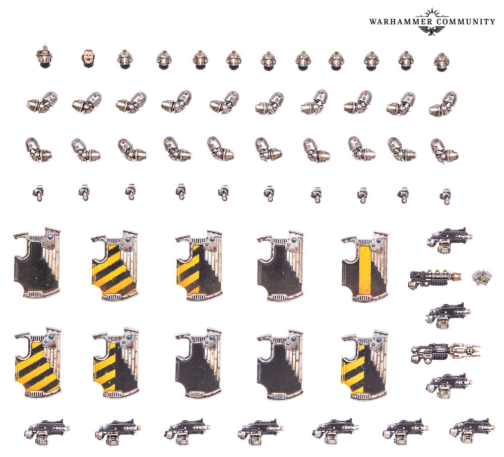 Warhammer L/Astartes: Breacher Squad Upgrade Set 31-151