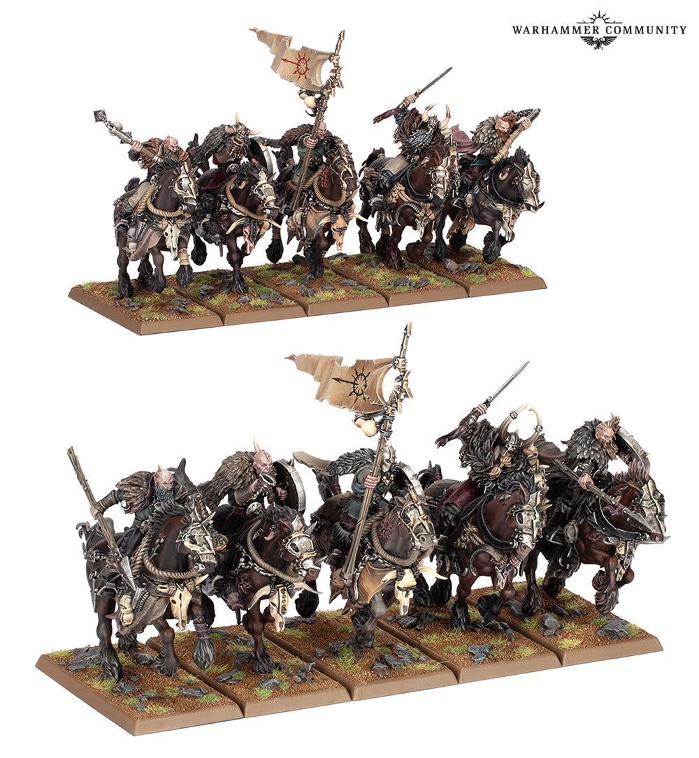 Warhammer Warriors O/Chaos:Chaos Marauder Horsemen 08-14