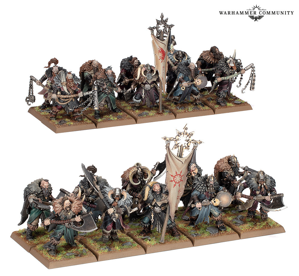 Warhammer Warriors Of Chaos: Chaos Marauders 08-08