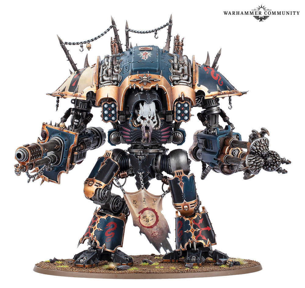 Chaos Knight Ruinator: Chaos Knight Ruinator - Warhammer 40K