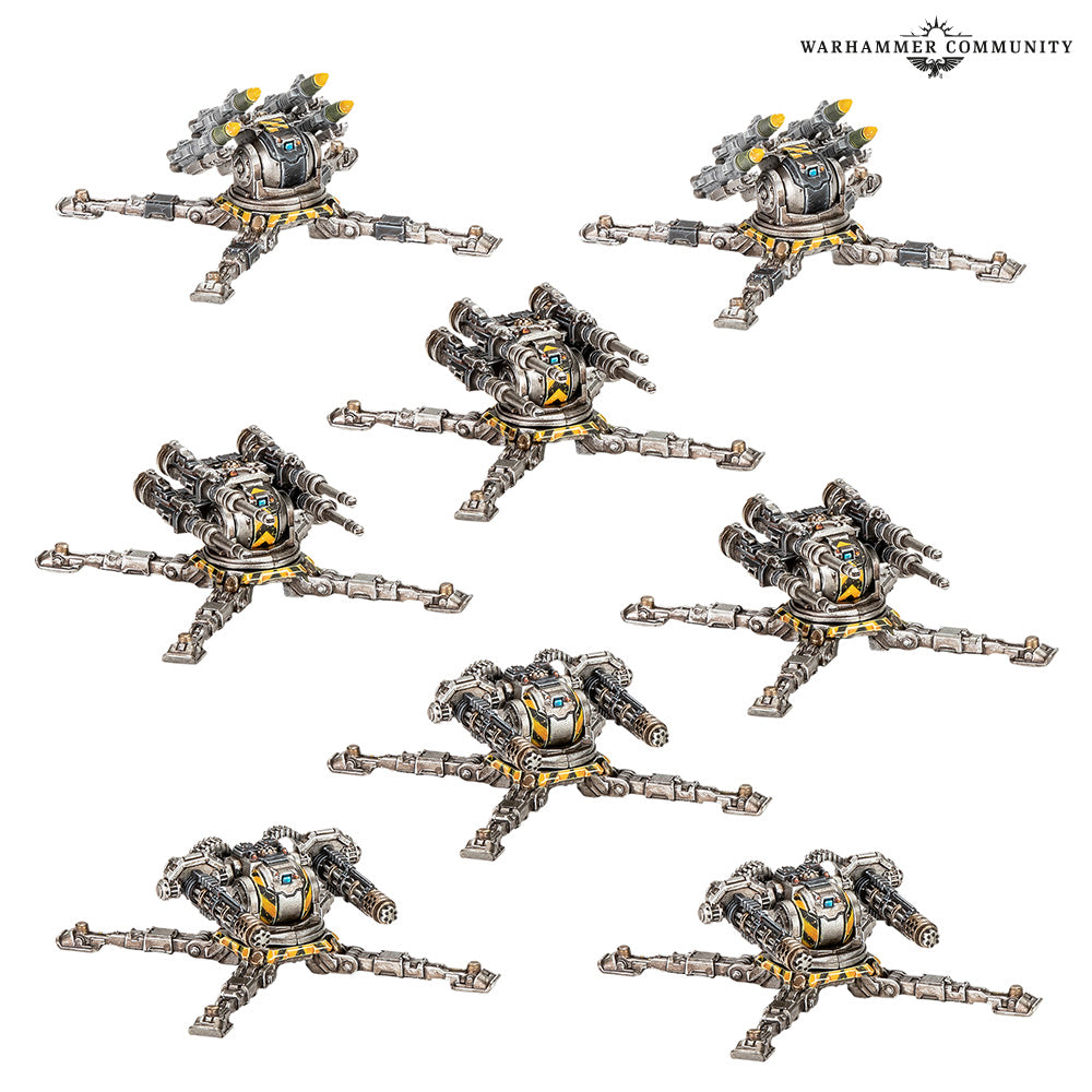 Warhammer L/I: Araknae Weapons Platform Batteries 03-101