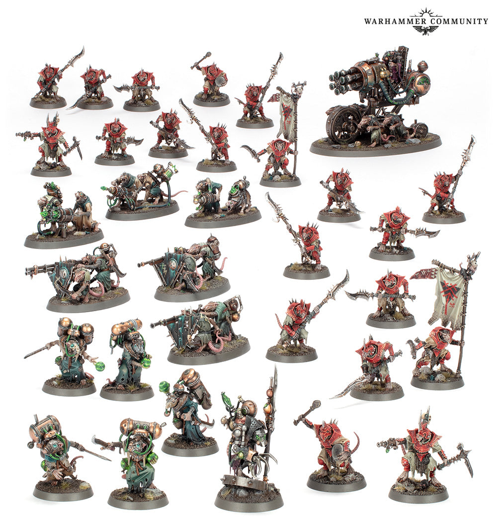 Warhammer Skaven: Skryre Warpswarm 90-56