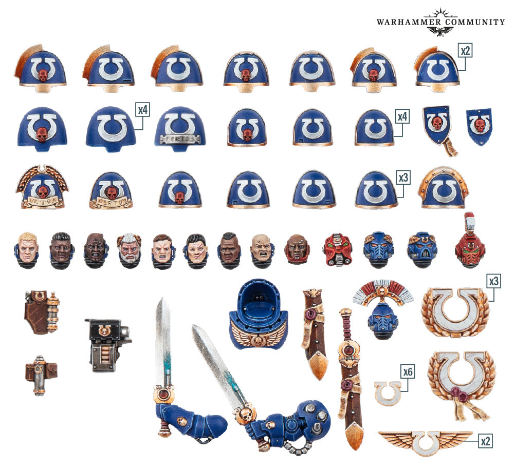 Ultramarines: Upgrades And Transfers 55-72 -  Warhammer