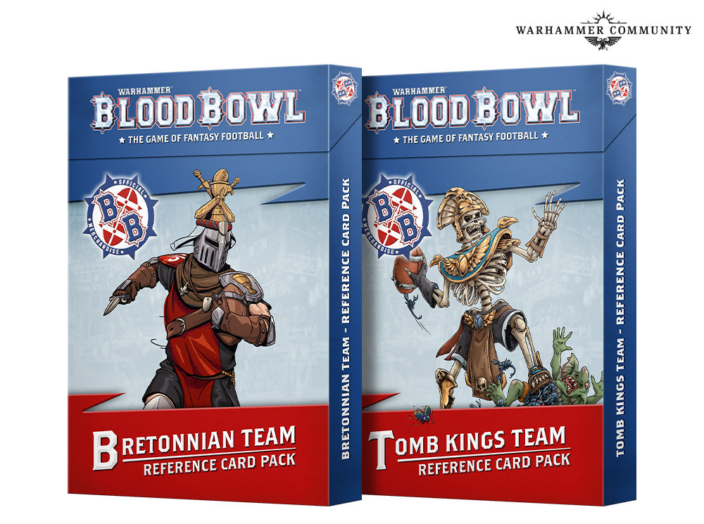 Blood Bowl: Bretonnian Team Card Pack 202-55 Warhammer