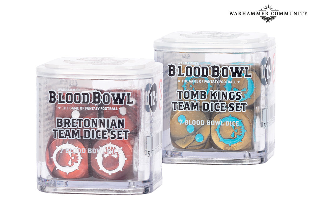 Blood Bowl: Tomb Kings Team Dice Set 202-59 Warhammer