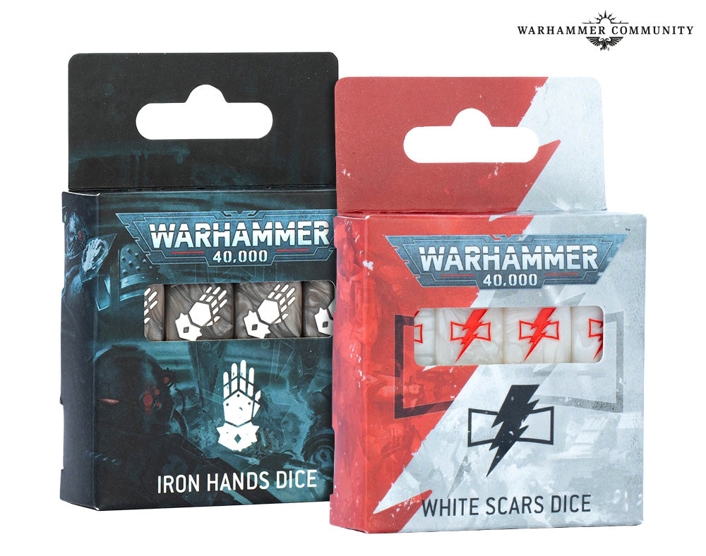 Warhammer 40000: Iron Hands Dice 55-65