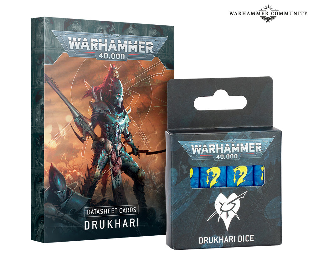 Warhammer 40000: Drukhari Dice