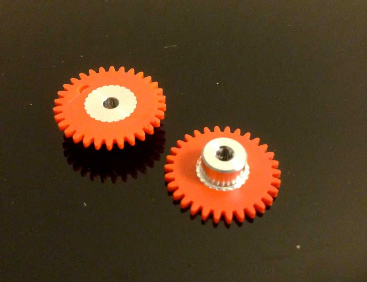 Thunderslot Spur Gear Plastic 30 Teeth 17mm Orange TSLGE30SWP