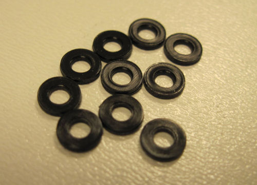 Thunderslot Nylon Spacers 1mm (10pcs) TSLWAS001