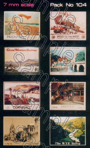 Tiny Signs GWR Travel Posters Large TSO104