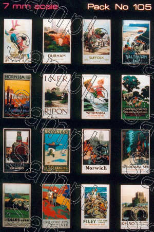 Tiny Signs LNER Travel Posters Small TSO105