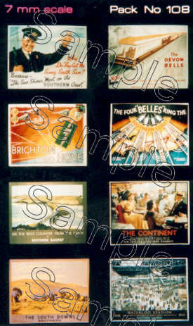 Tiny Signs SR Travel Posters Large TSO108