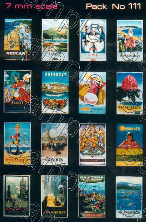 Tiny Signs BR Travel Posters Small TSO111