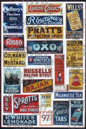 Tiny Signs Enamel Advert Signs TSO97